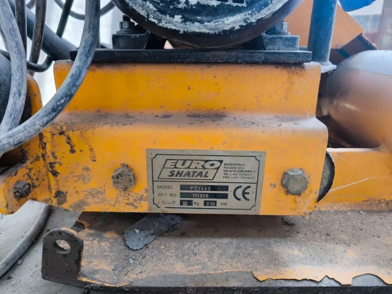 Billede 1 - El-pladevibrator EURO SHATAL PC1442