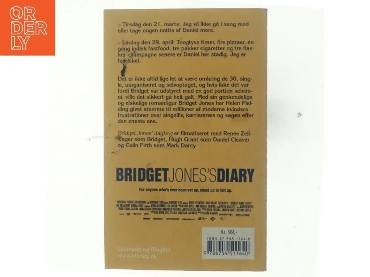 Billede 3 - Bridget Jones&#39; dagbog af Helen Fielding, Helen Fielding (Bog)