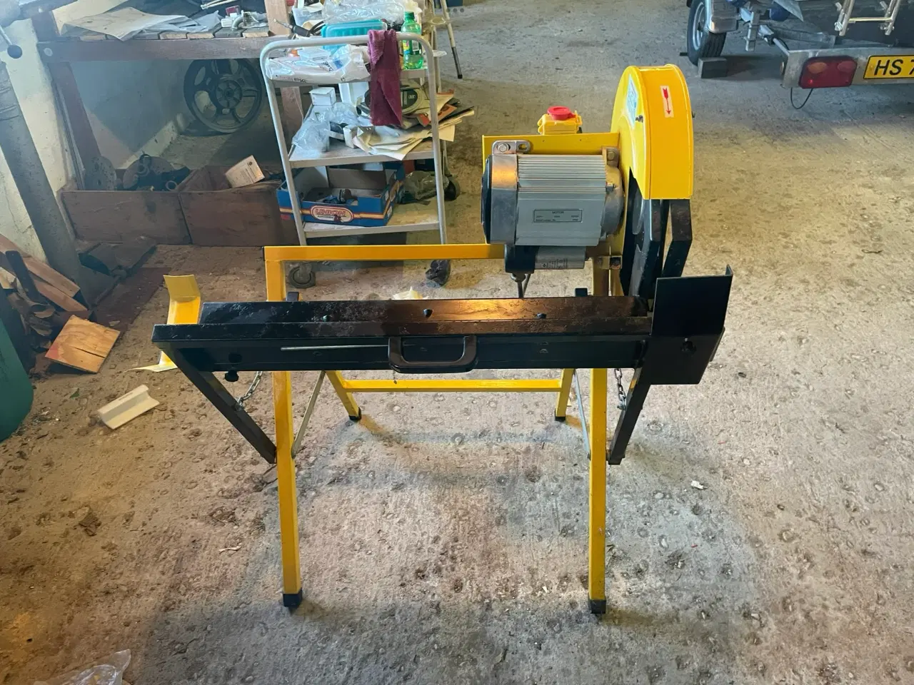 Billede 2 - Brændesav på stativ