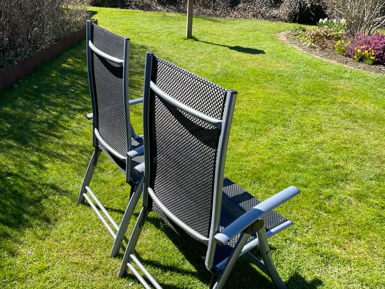Billede 3 - Havestole i aluminium