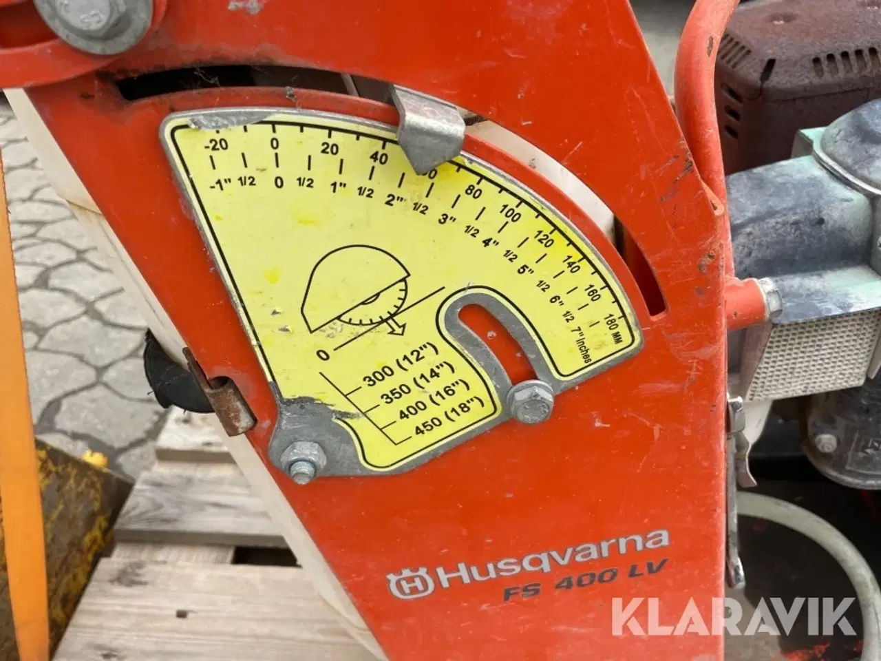 Billede 12 - Asfaltskærer Husqvarna FS400LV