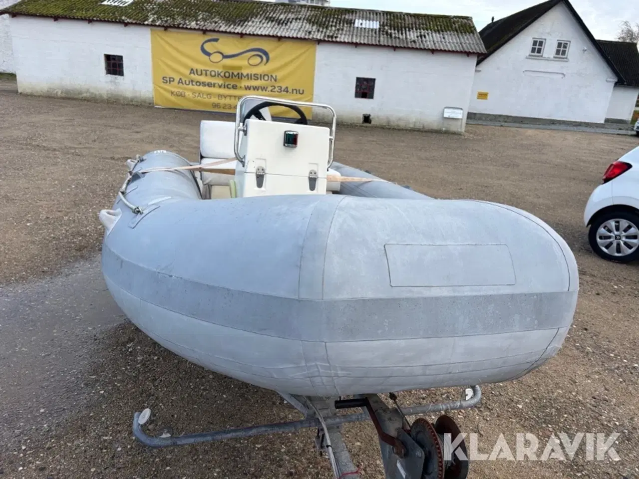 Billede 8 - RIB båd Brig 3,40 meter med 20 hk motor og vogn