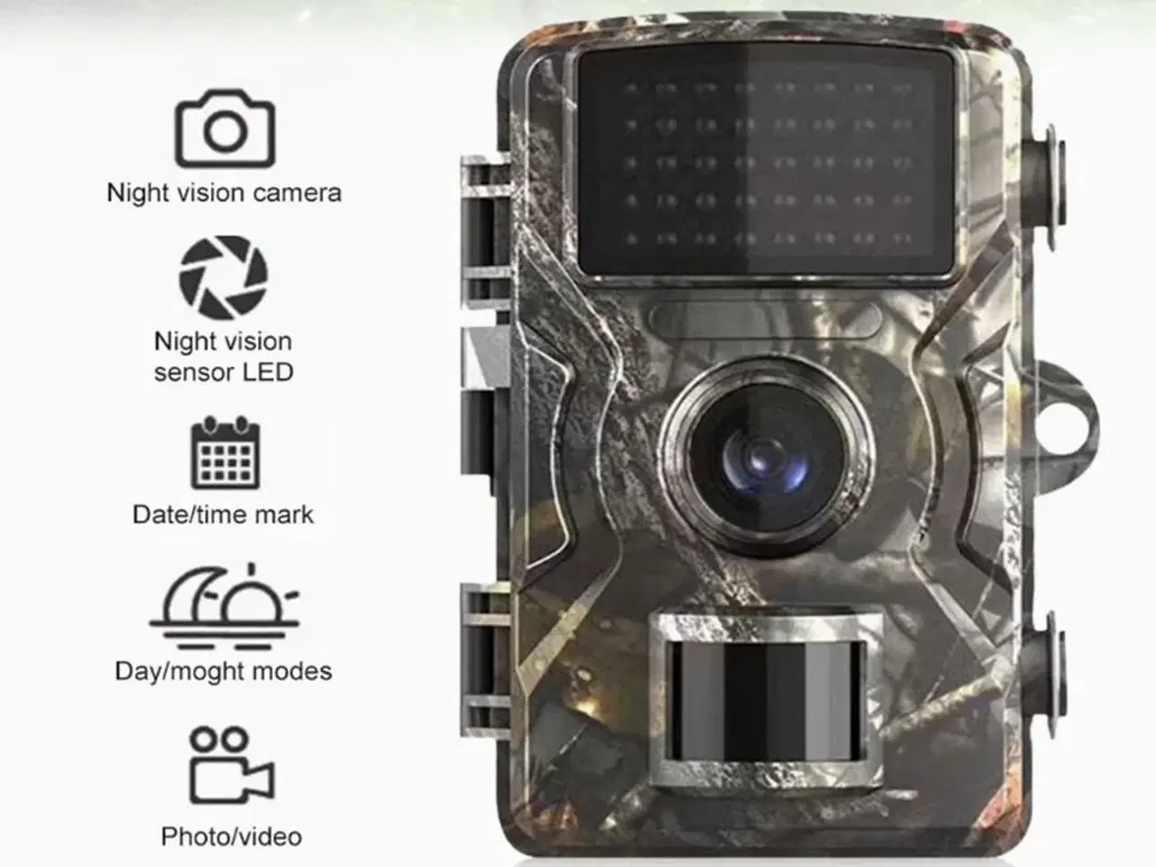 Billede 1 - Vildtkamera med 2" farveskærm.