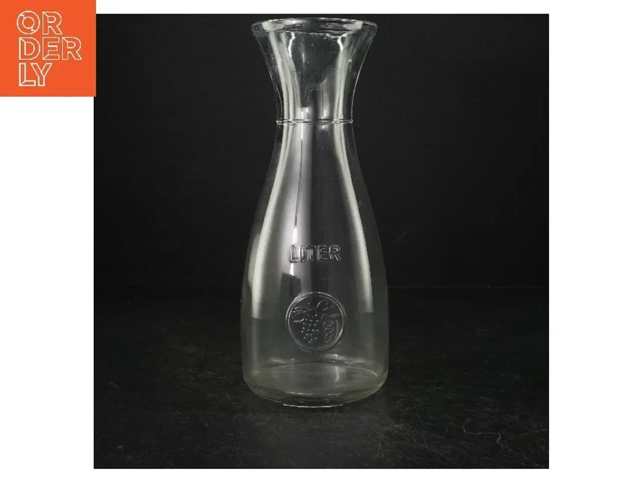 Billede 1 - Glas karaffel (str. 26,5 cm)