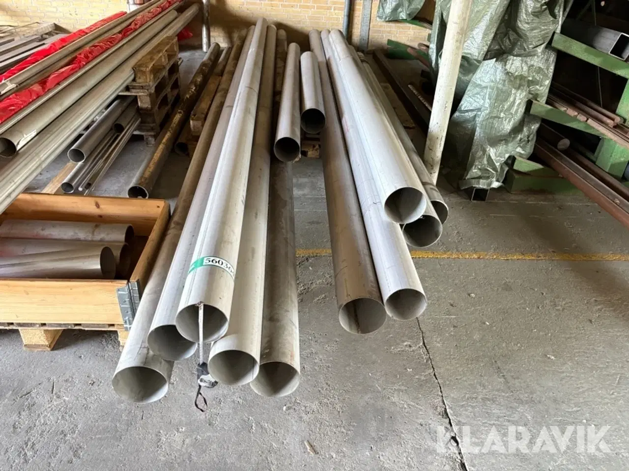 Billede 2 - Syrefast Rustfristål rør 12 styk