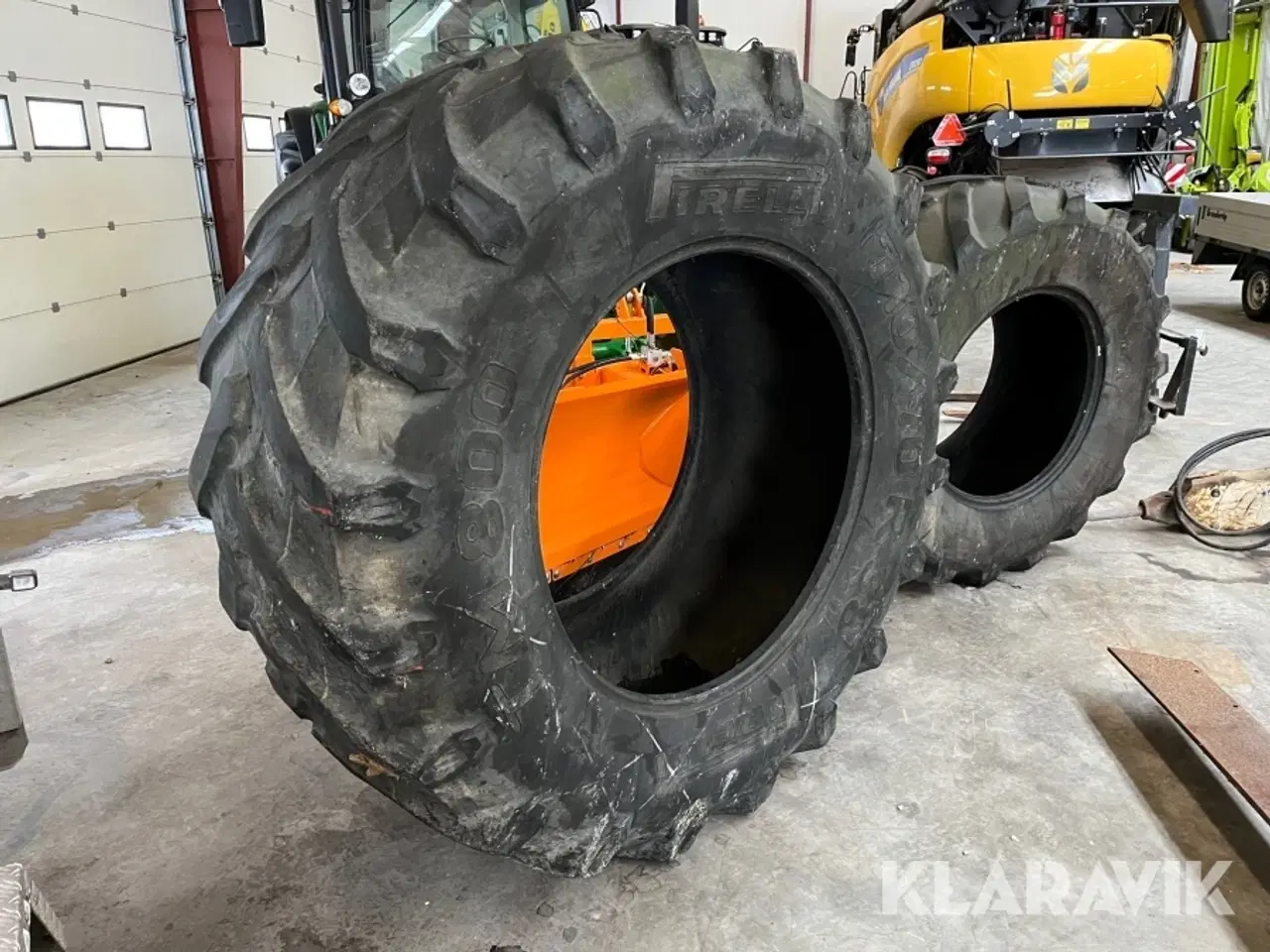 Billede 2 - Traktordæk 600/70R30 og 710/70R38 - 2 styk