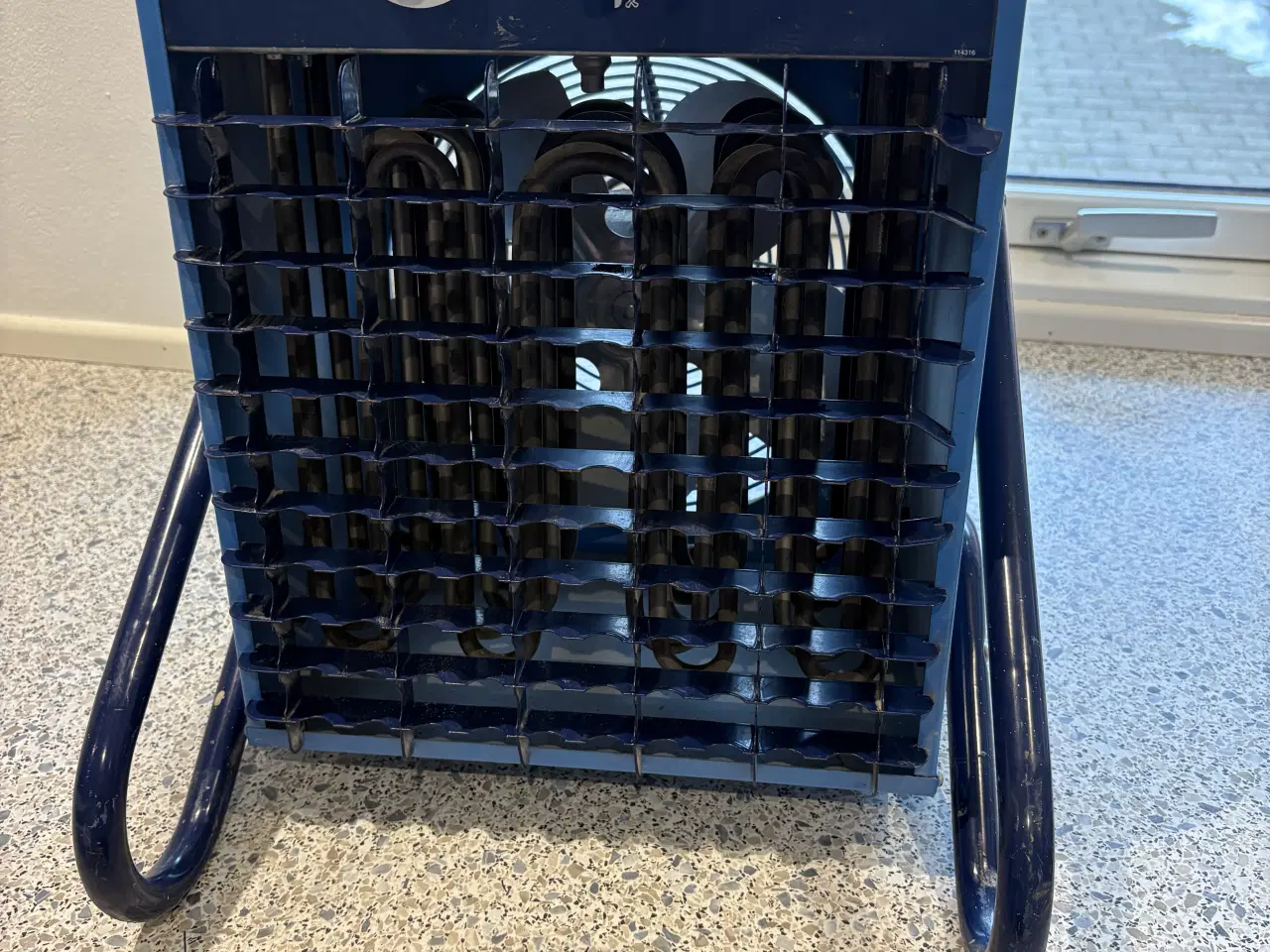 Billede 2 - El-Björn Varmeblæser 9 KW blå