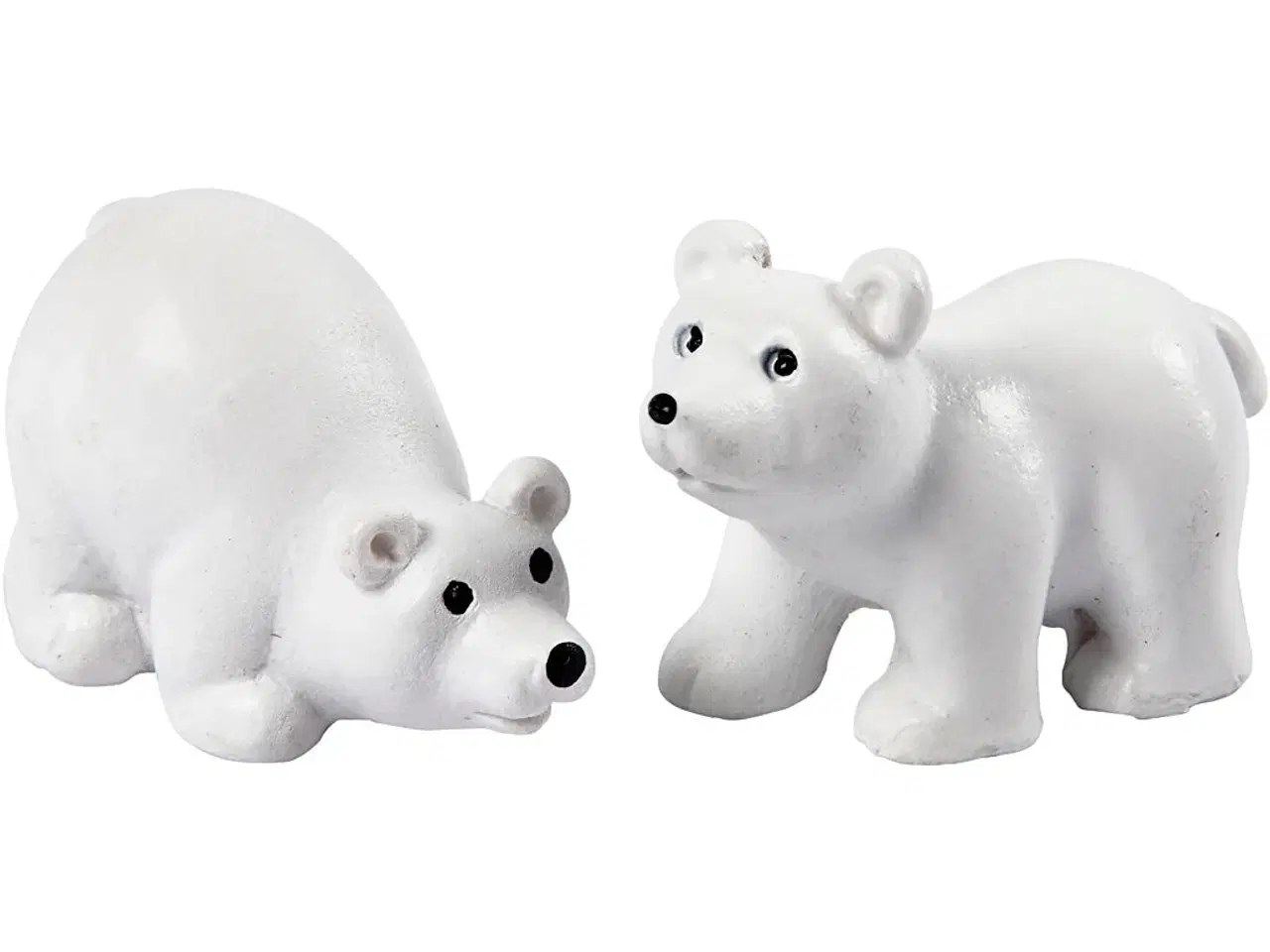 Billede 1 - Minifigurer, H: 30 mm, L: 45 mm, hvid, 2stk./ 1 pk.