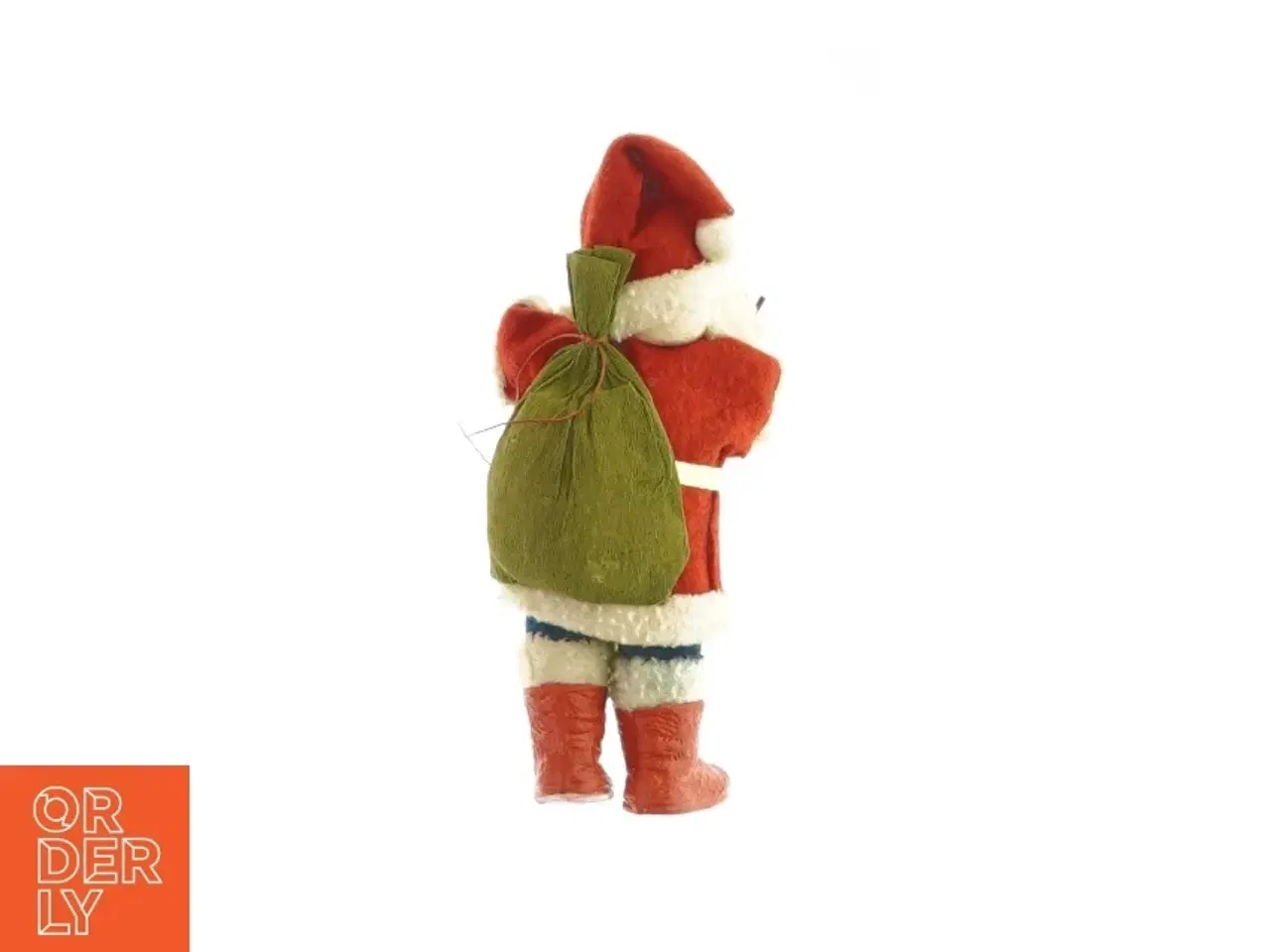 Billede 2 - gammel Julemand med sæk - figur