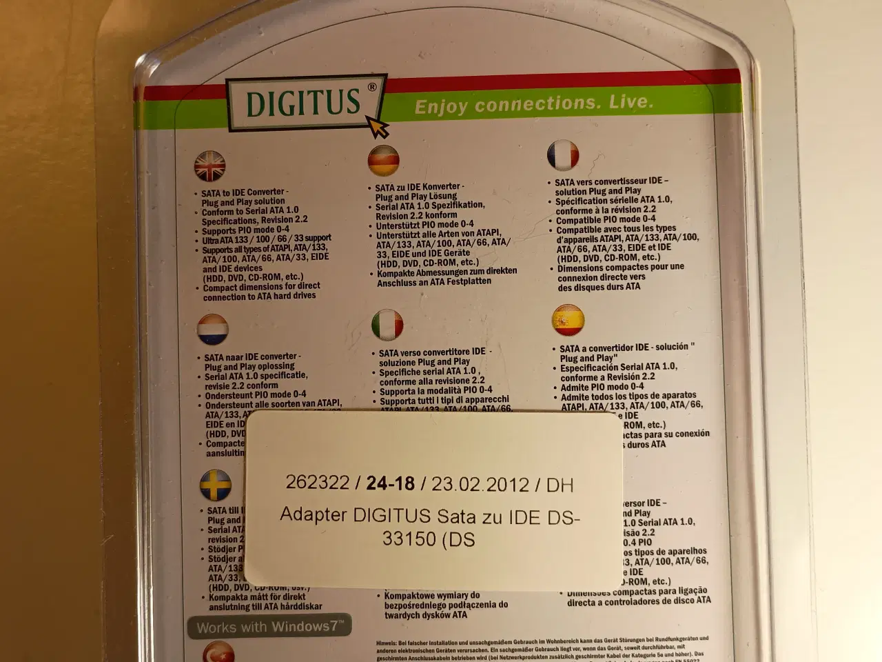 Billede 4 - DIGITUS SATA - IDE CONVERTER