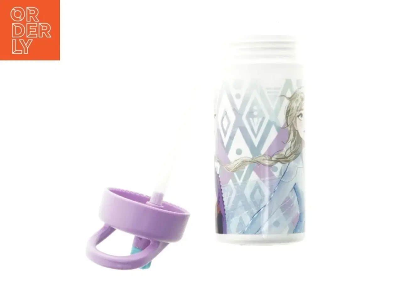 Billede 6 - Børne drikkedunk med sugerør (str. 18 x 6 cm)