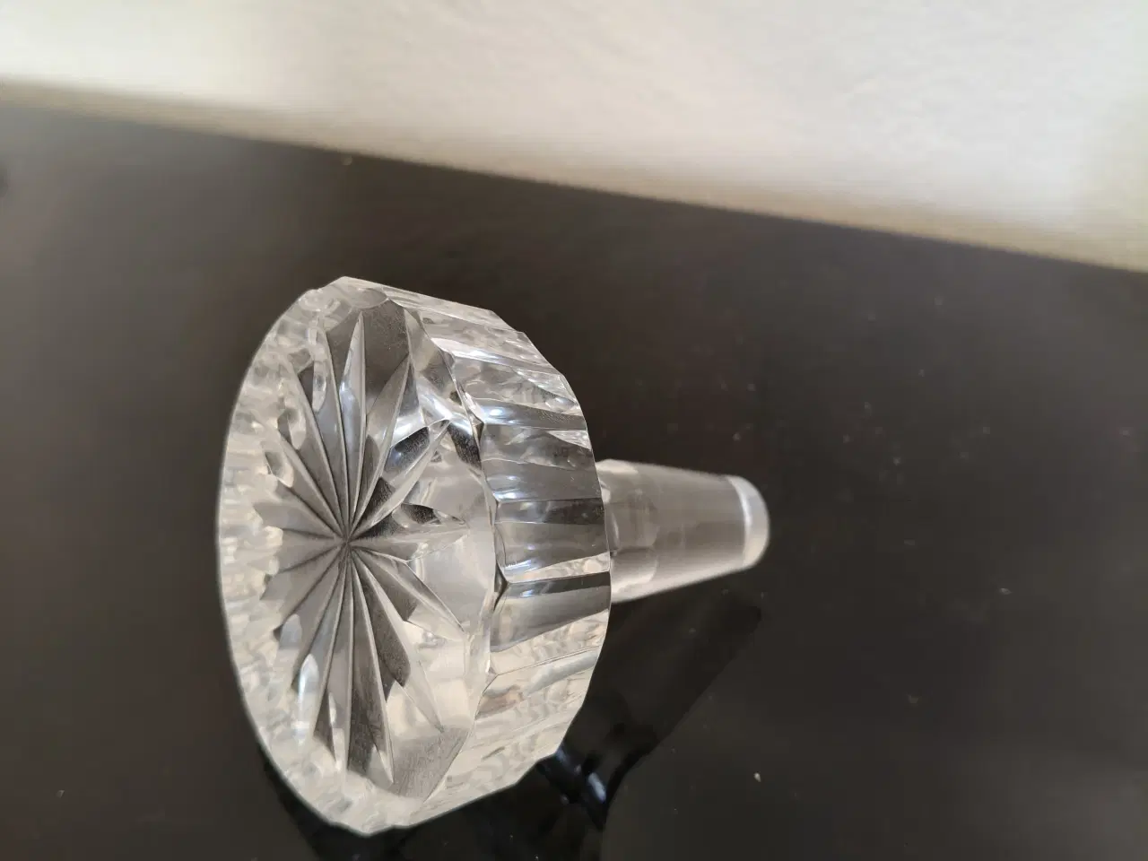 Billede 3 - Antik krystalkaraffel til vin