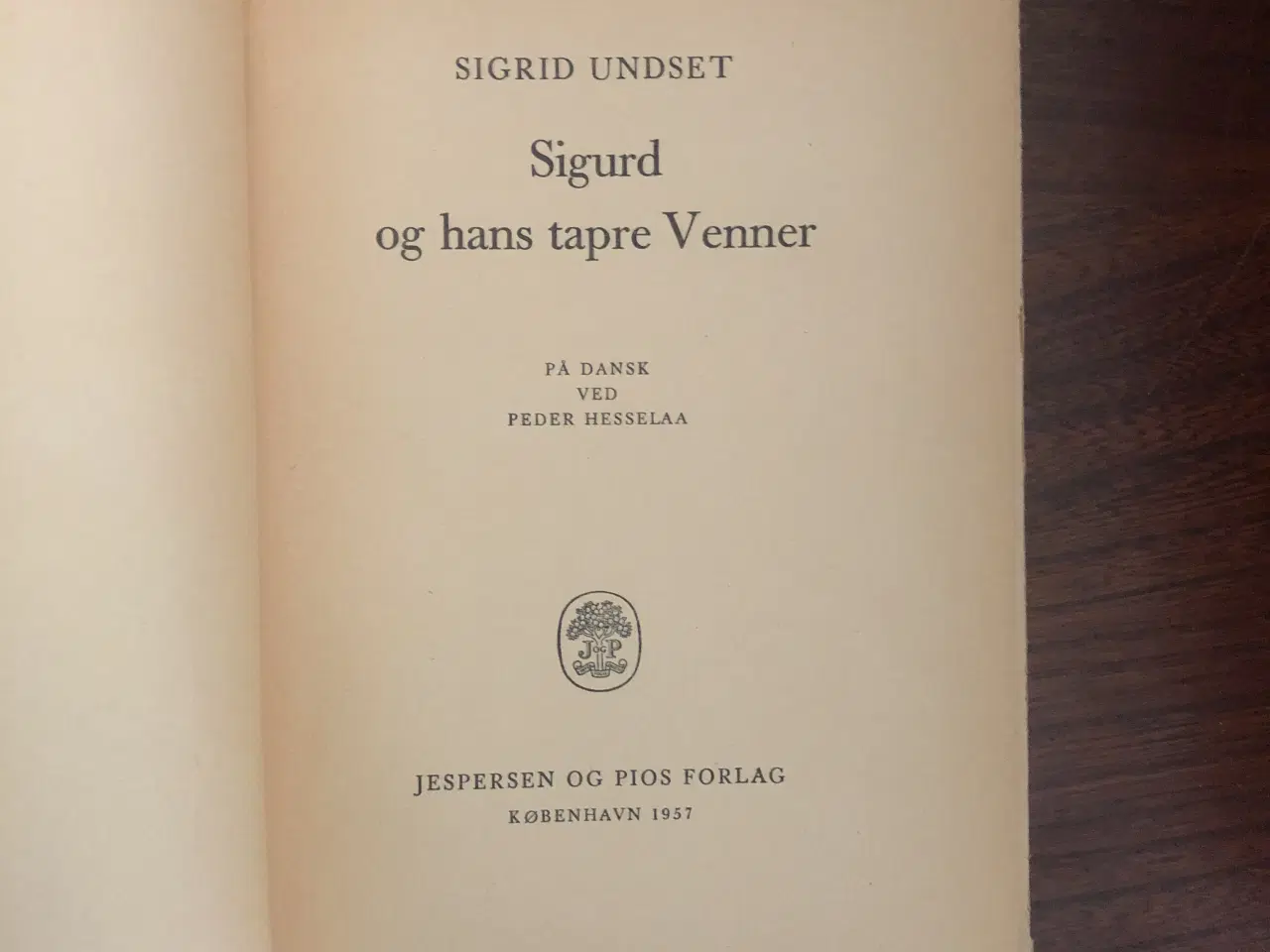 Billede 3 - Sigrid Undset: Sigurd og hans tapre Venner