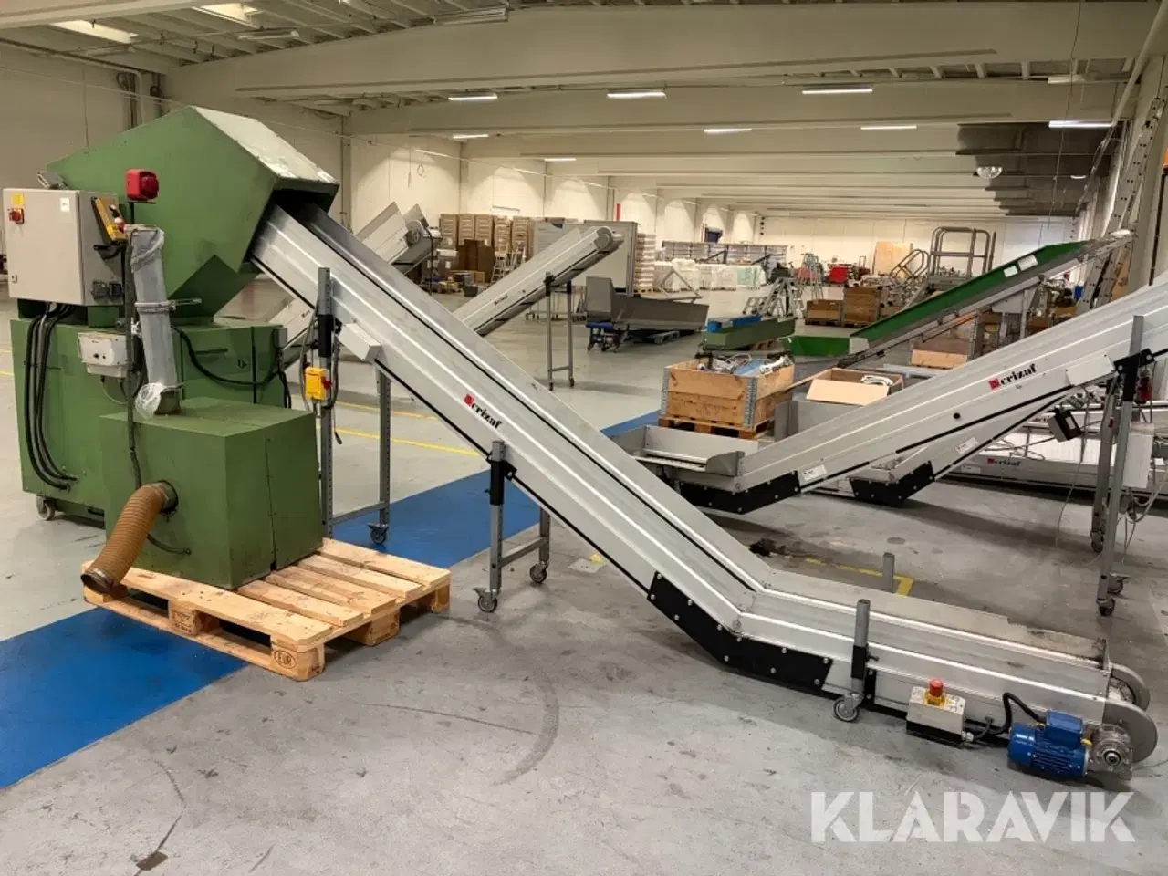Billede 3 - Plastgranulator Rapid 3026-kb med transportbånd