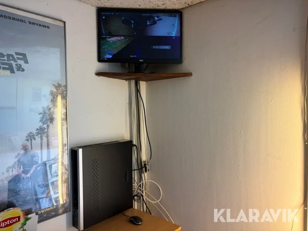 Billede 1 - Overvågningssystem CamVision 4 kamera med harddisk