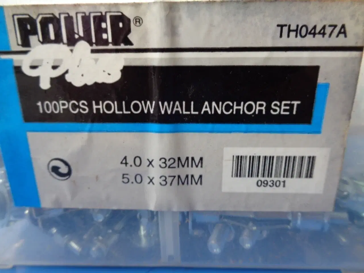 Billede 4 - 90 metal rawplugs med skrue