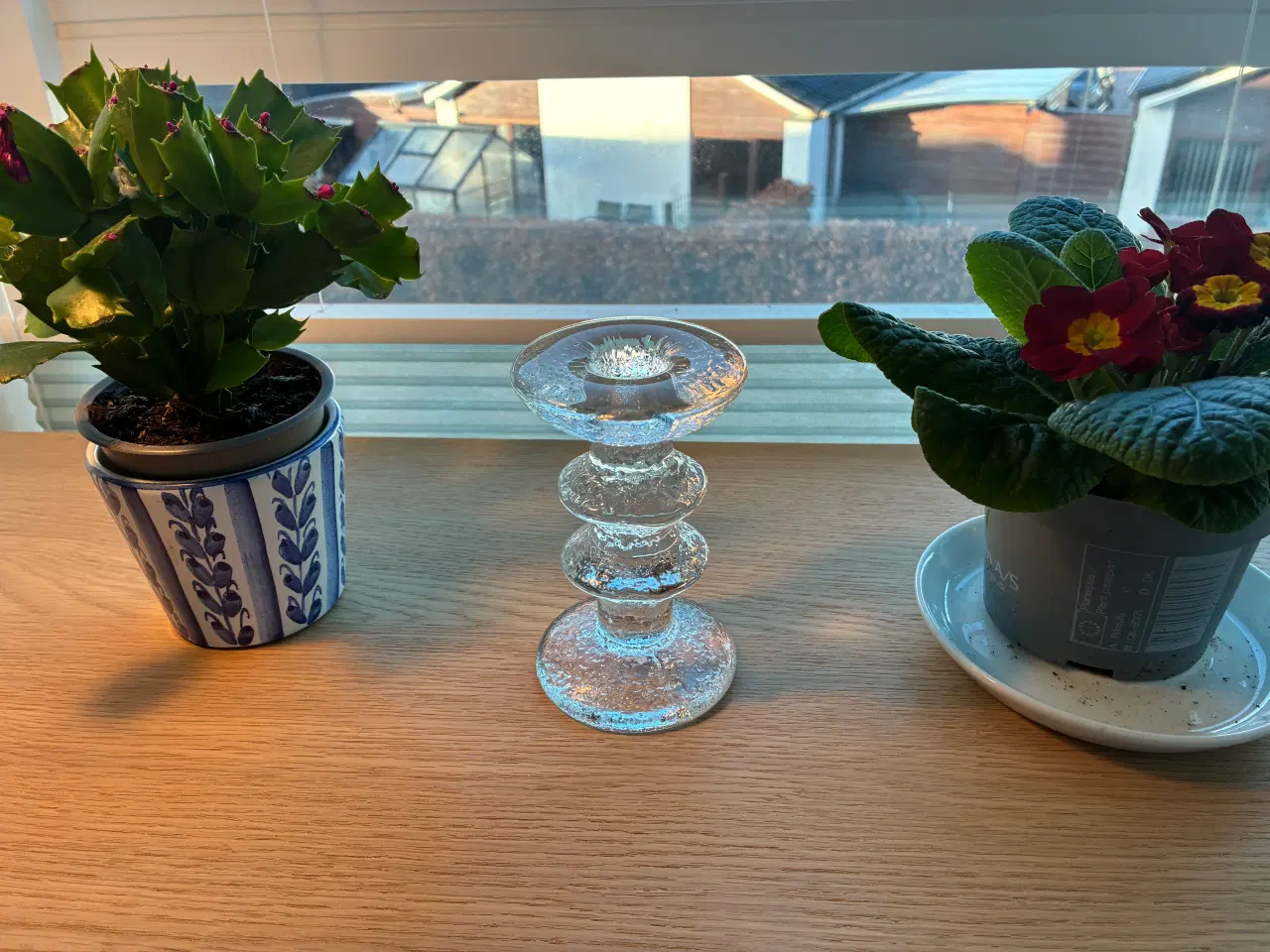 Billede 1 - Flot Iittala Festivo lysestage med 2 ringe