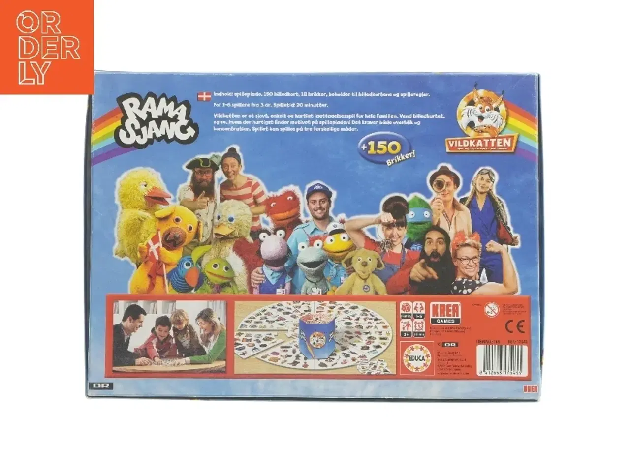 Billede 3 - Vildkatten brætspil fra Educa (str. 37,5x27 cm)