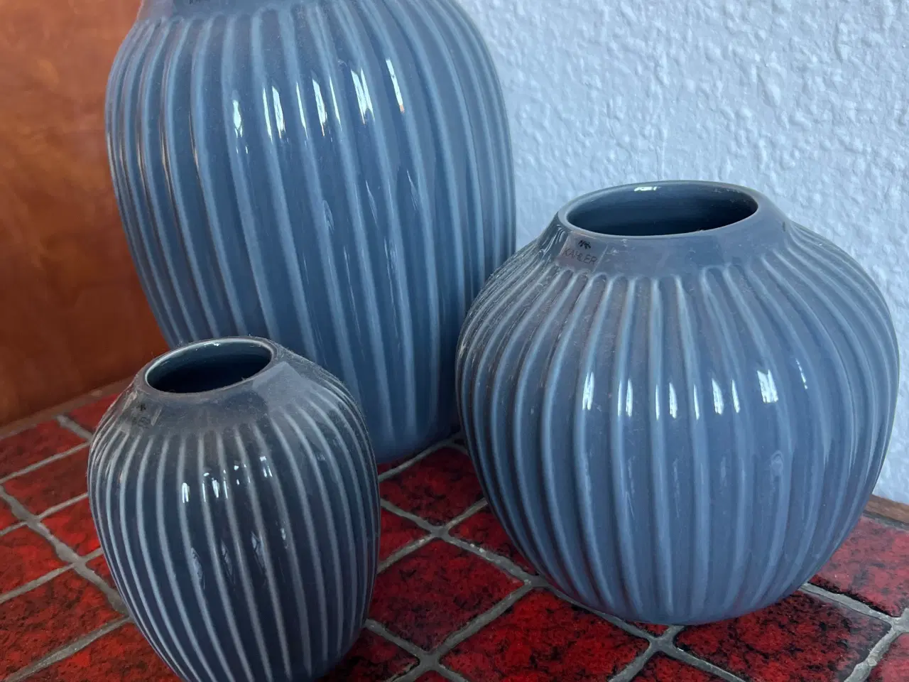 Billede 2 - Kähler vase 3 størrelser