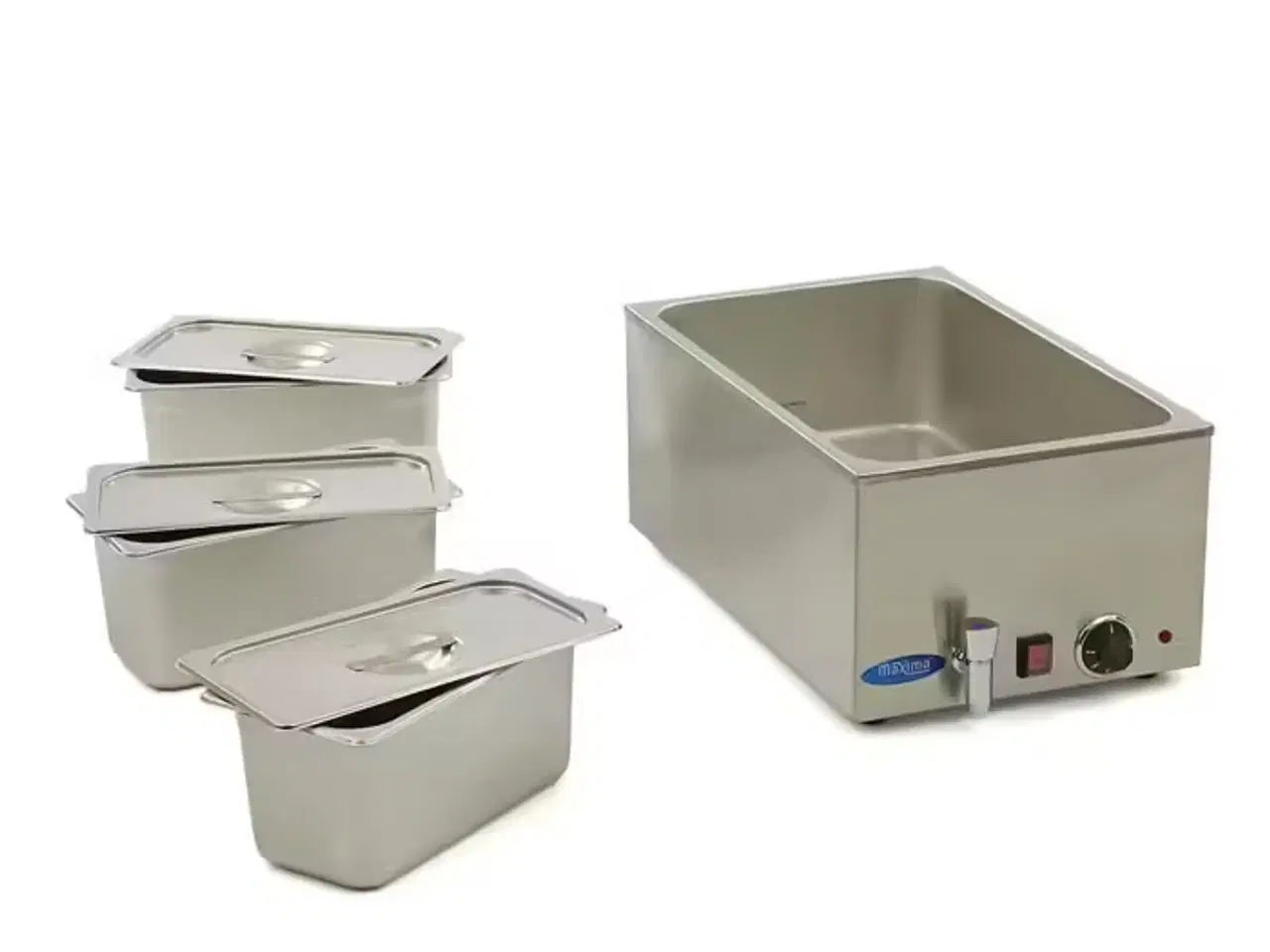 Billede 4 - Bain Marie 3 x 1/3 GN Sæt