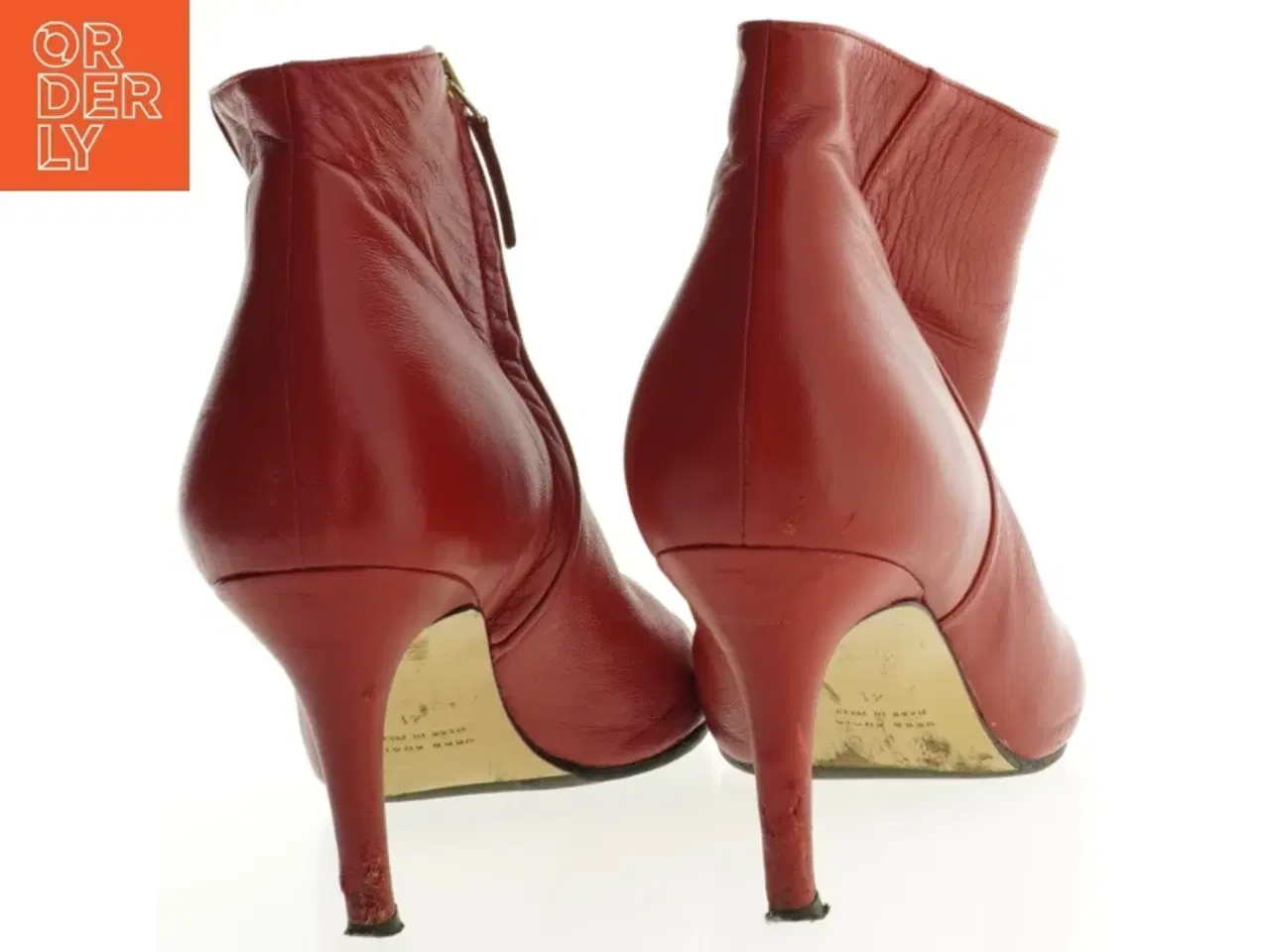 Billede 4 - Str. 41 Roccamore. Røde læderpumps fra Roccamore (str. 41)