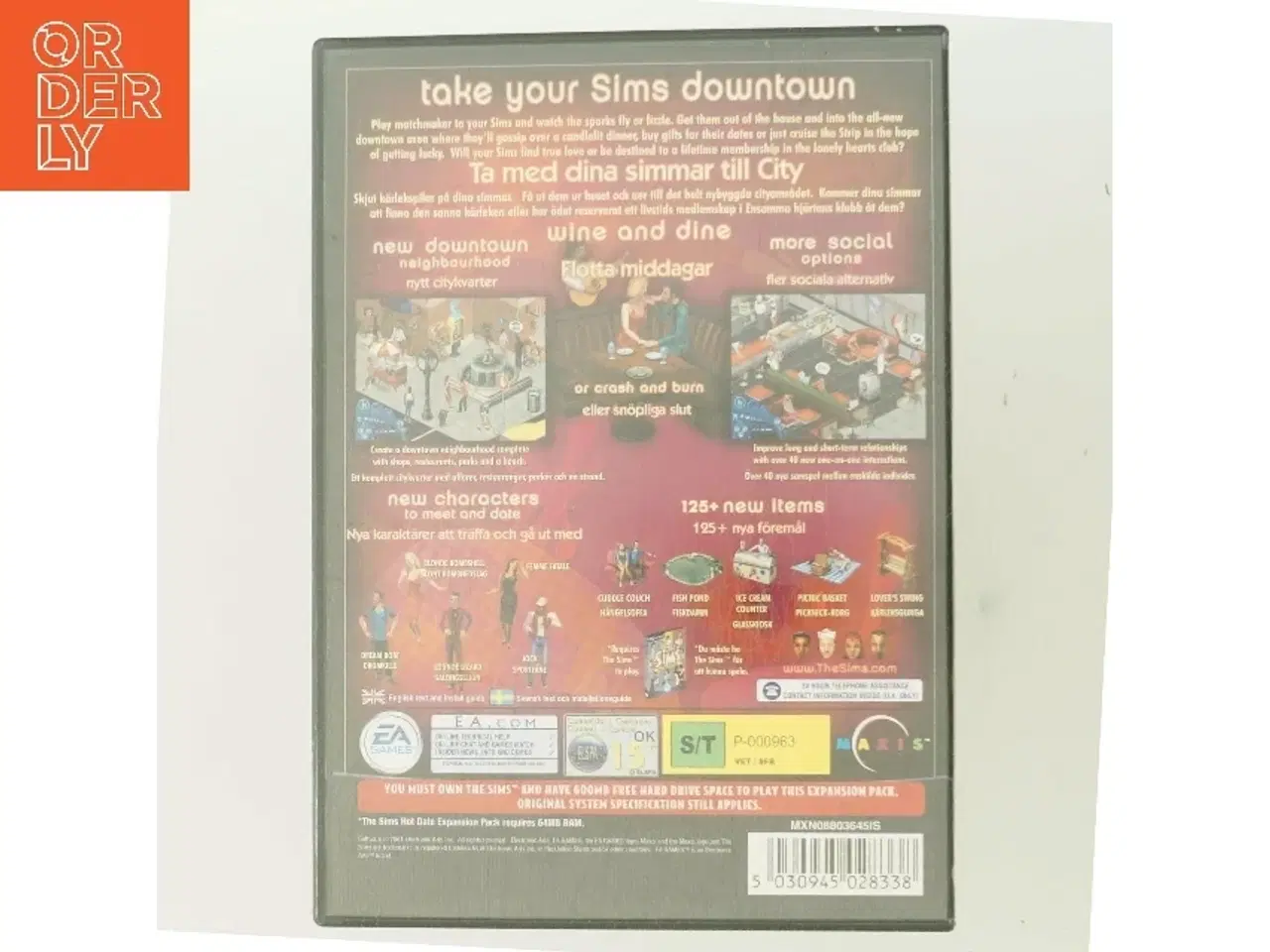 Billede 3 - The Sims: Hot Date Expansion Pack (DVD)