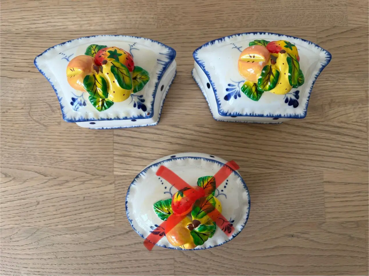 Billede 10 - GRATIS - Krukker med frugt-dekoration på låget