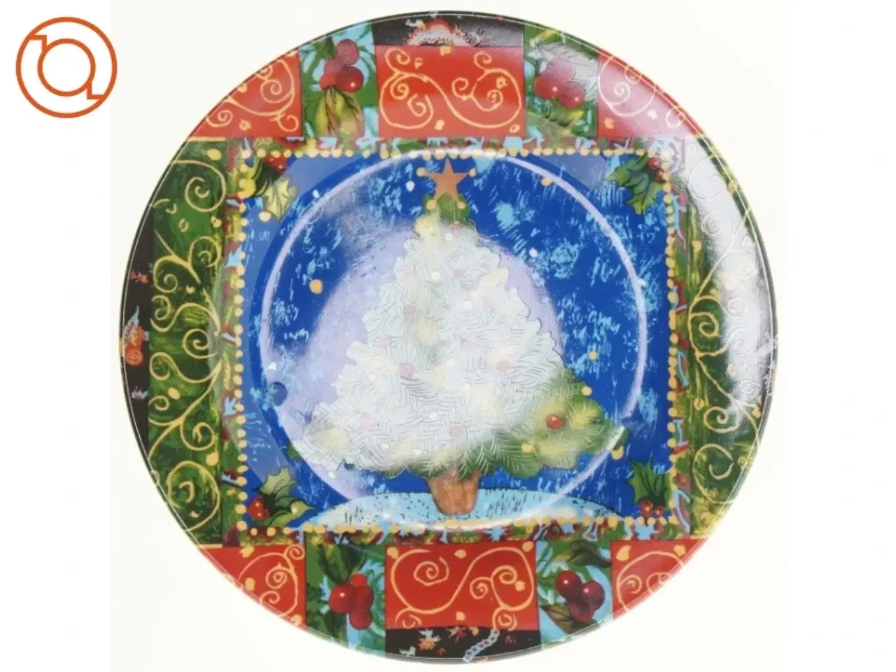 Billede 1 - Juletallerken (str. 27 cm)