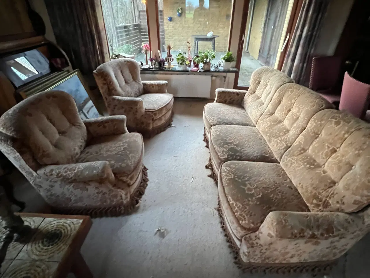 Billede 1 - Ældre sofasæt 