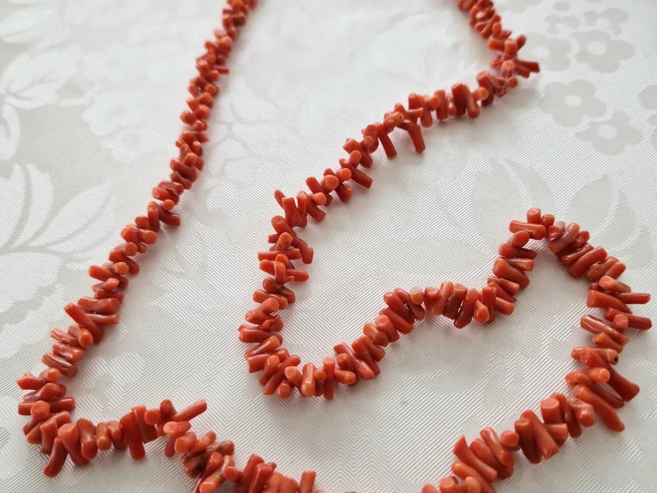 Billede 1 - Vintage koral halskæde 