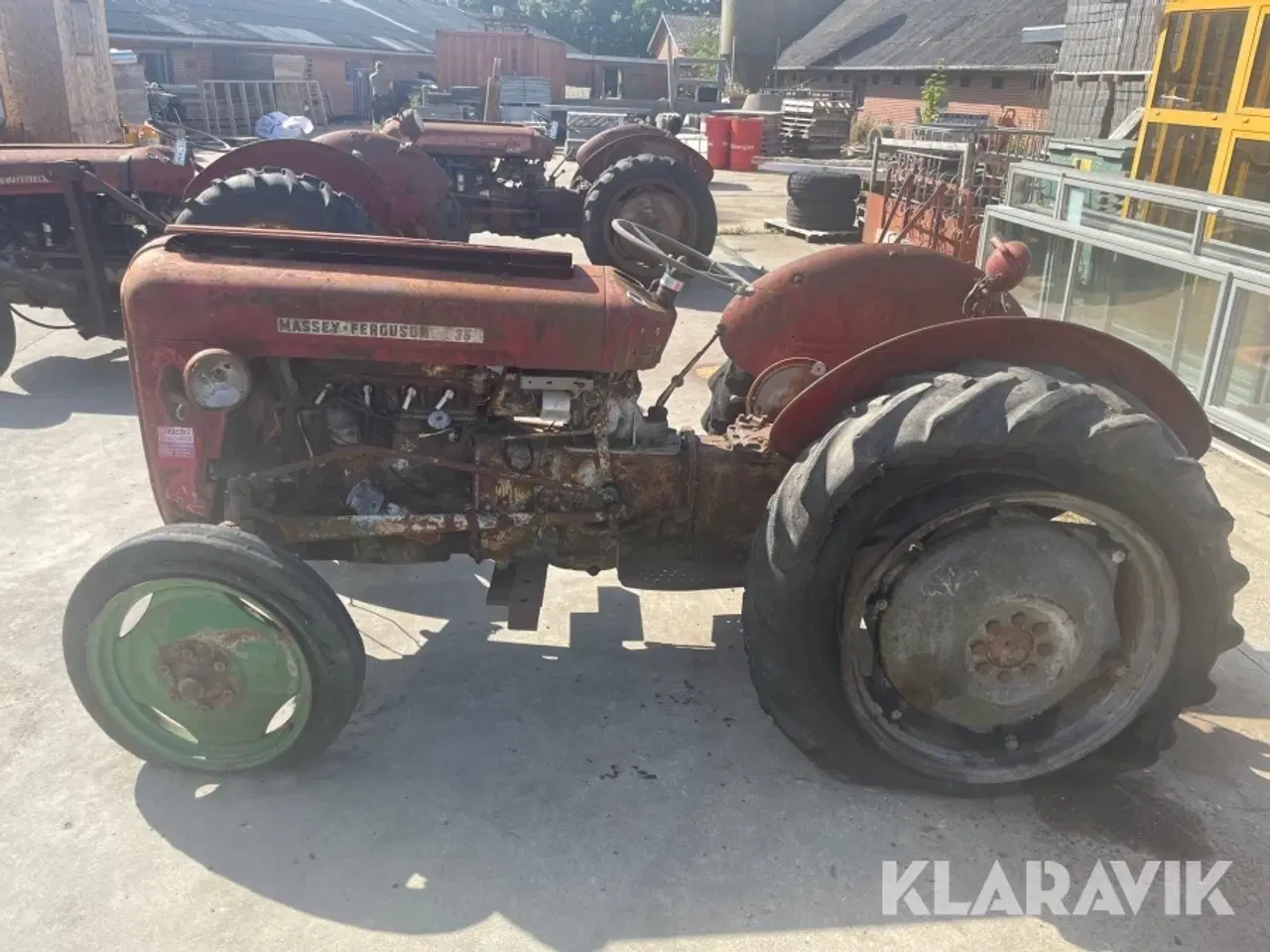 Billede 2 - Veterantraktor Massey-Ferguson 35