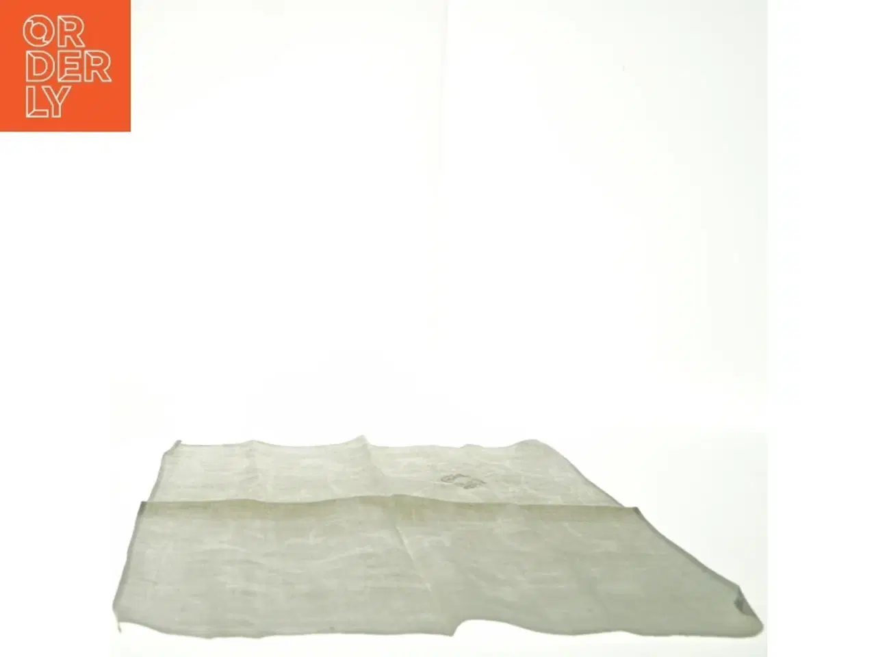 Billede 4 - Servietter i stof med broderet monogram (str. 47 x 47 cm)