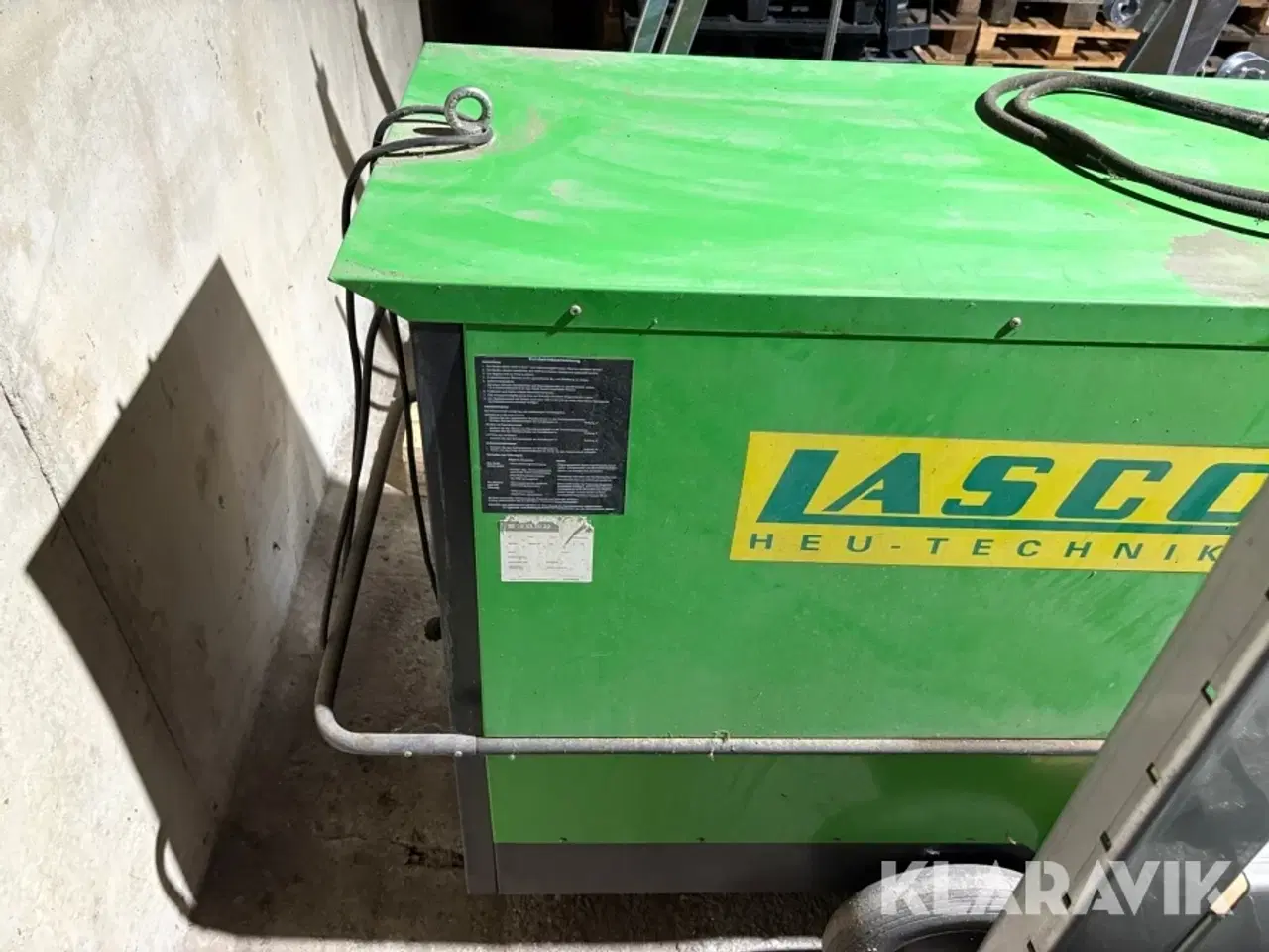 Billede 9 - Kalorifere Lasco CLK 150 til fyringsolie/diesel
