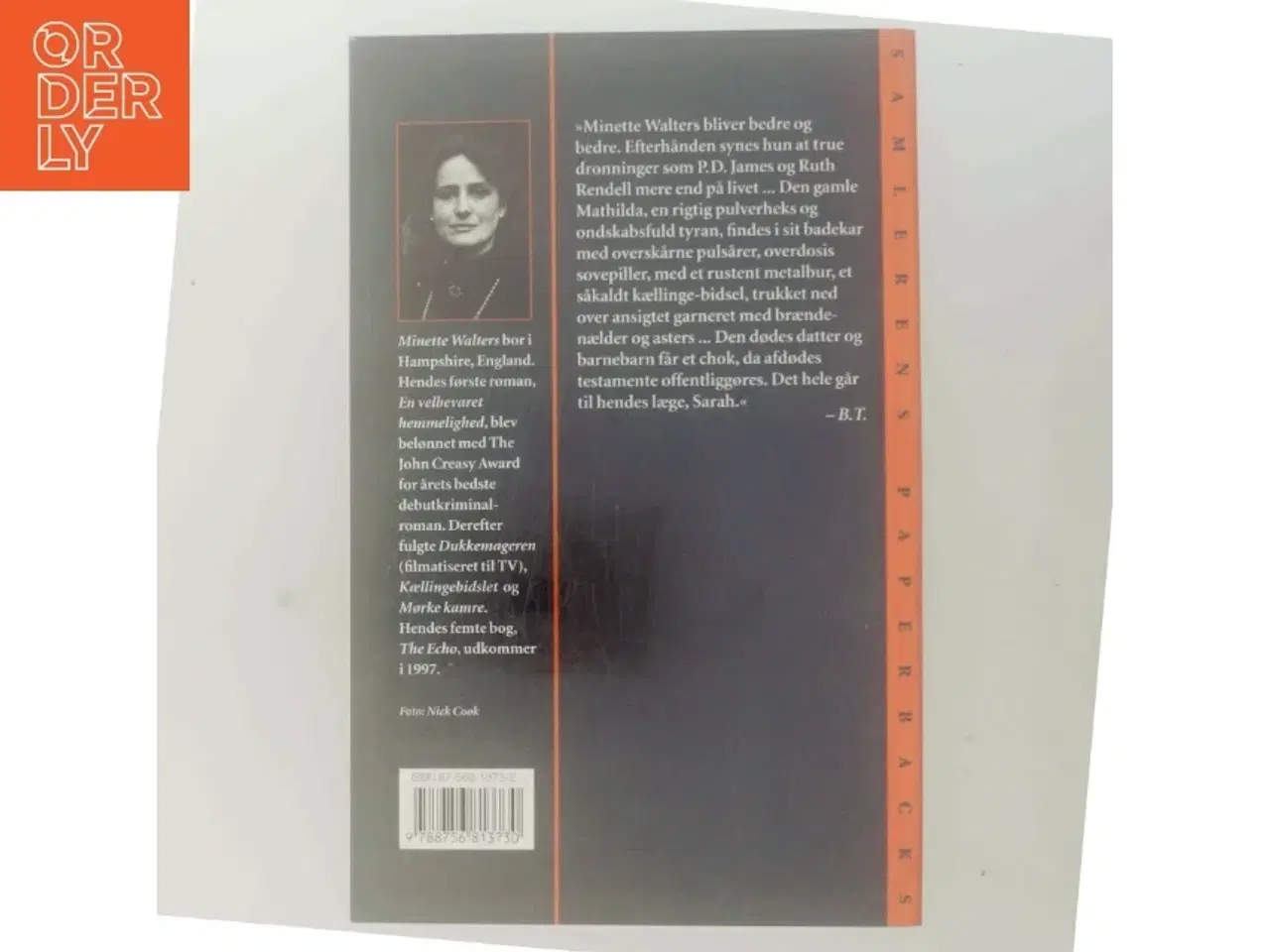 Billede 3 - Kællingebidslet : kriminalroman af Minette Walters (Bog)