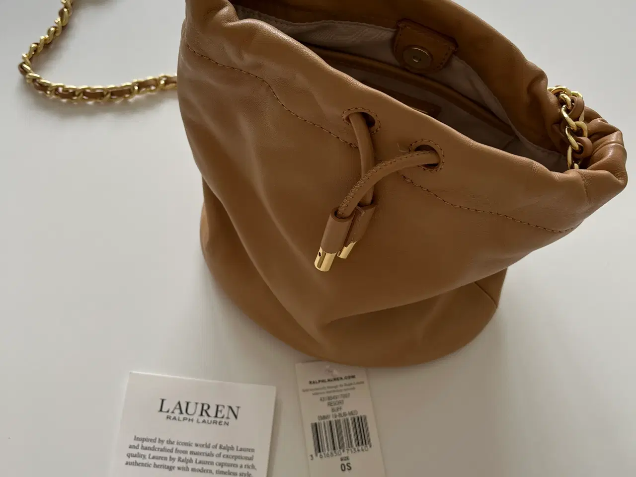 Billede 4 - Taske skind fra Ralph Lauren