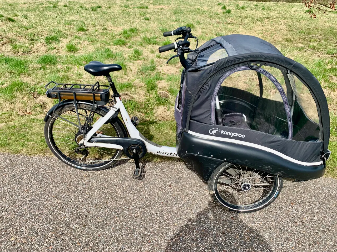 Billede 1 - Winther ladcykel med el sælges 