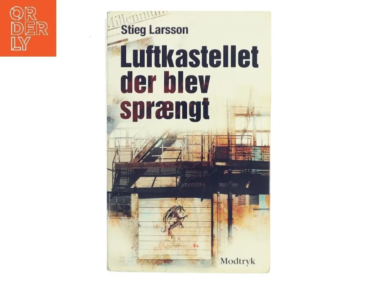 Billede 1 - Luftkastellet Der Blev Spraengt (af Stieg Larsson) [Imported] [Paperback] (Danish) (Millennium, 3. Bind) af Stieg Larsson (Bog)
