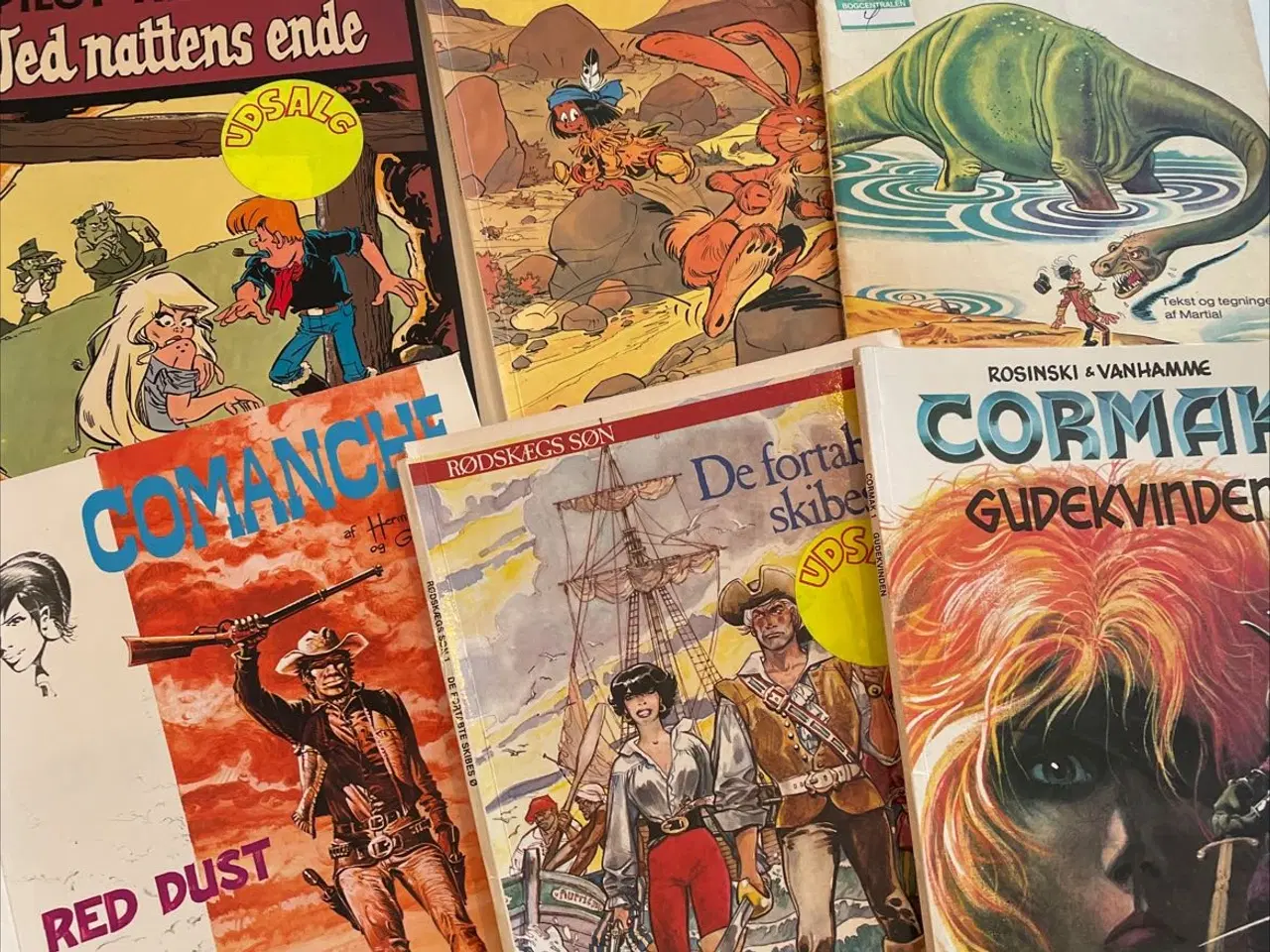 Billede 1 - Forskellige tegneserier