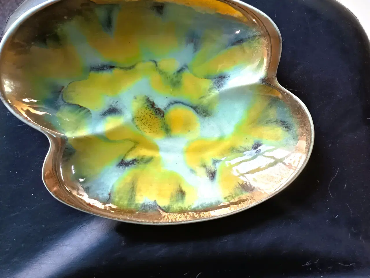 Billede 1 - Flot nyreformet vintage kage/slikfad fra Bay -West