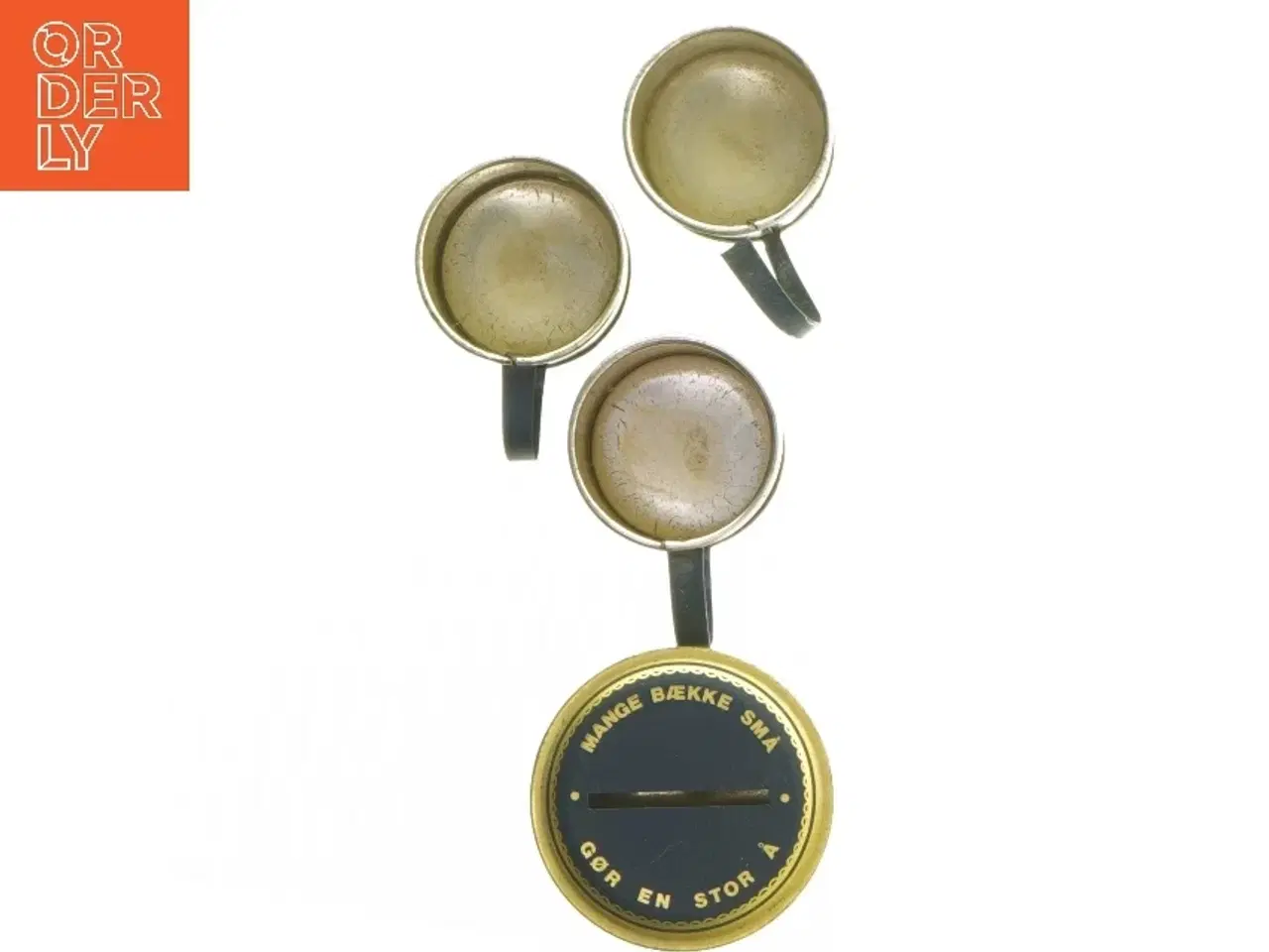 Billede 4 - Vintage Irma sparebøsse og minikopper fra Irma (str. 4 og 7 cm)