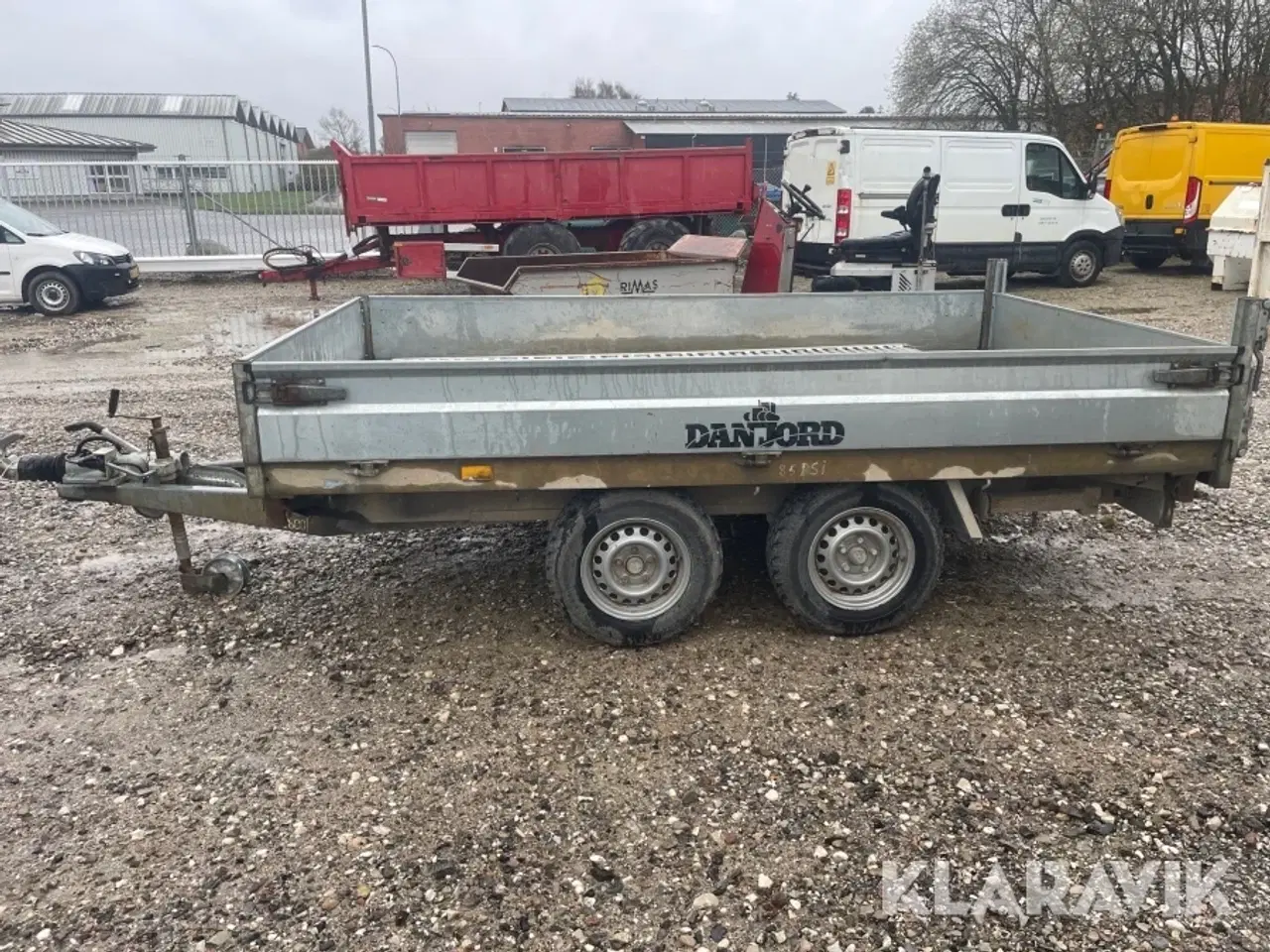 Billede 7 - Tiptrailer Hapert 3500 med slisker