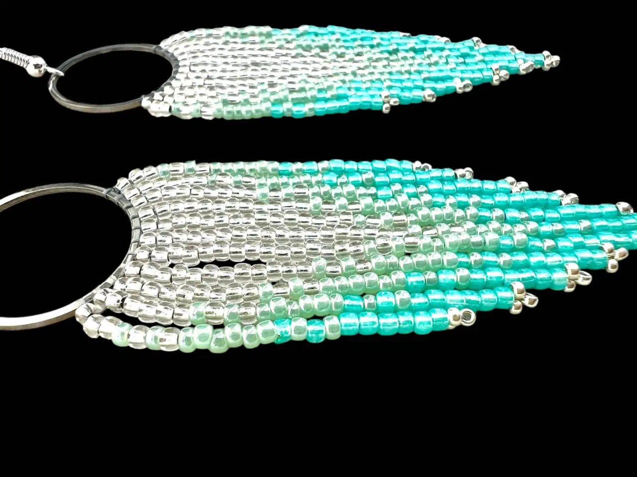 Billede 3 - Grønlandske perle øreringe