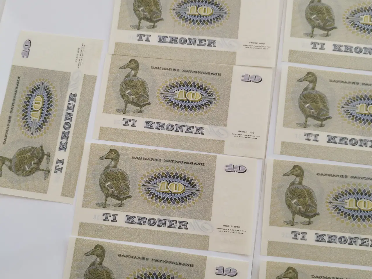 Billede 7 - Ti Kroner fra 1975. Bankfriske 