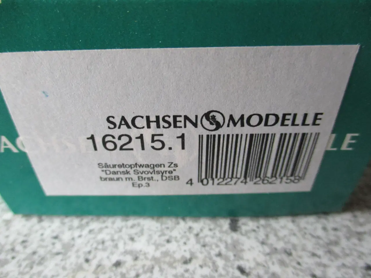 Billede 6 - Sachsen beholdervogn H0