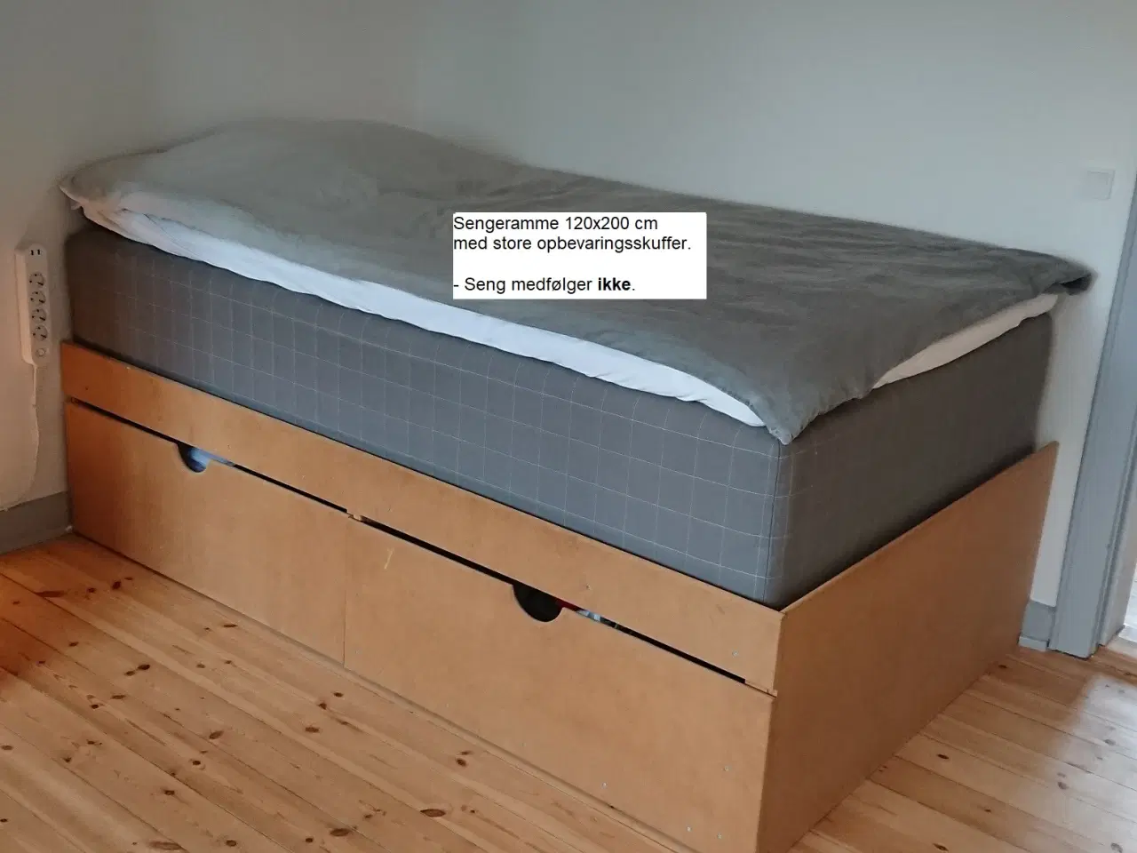 Billede 1 - Sengeramme 120x200 cm