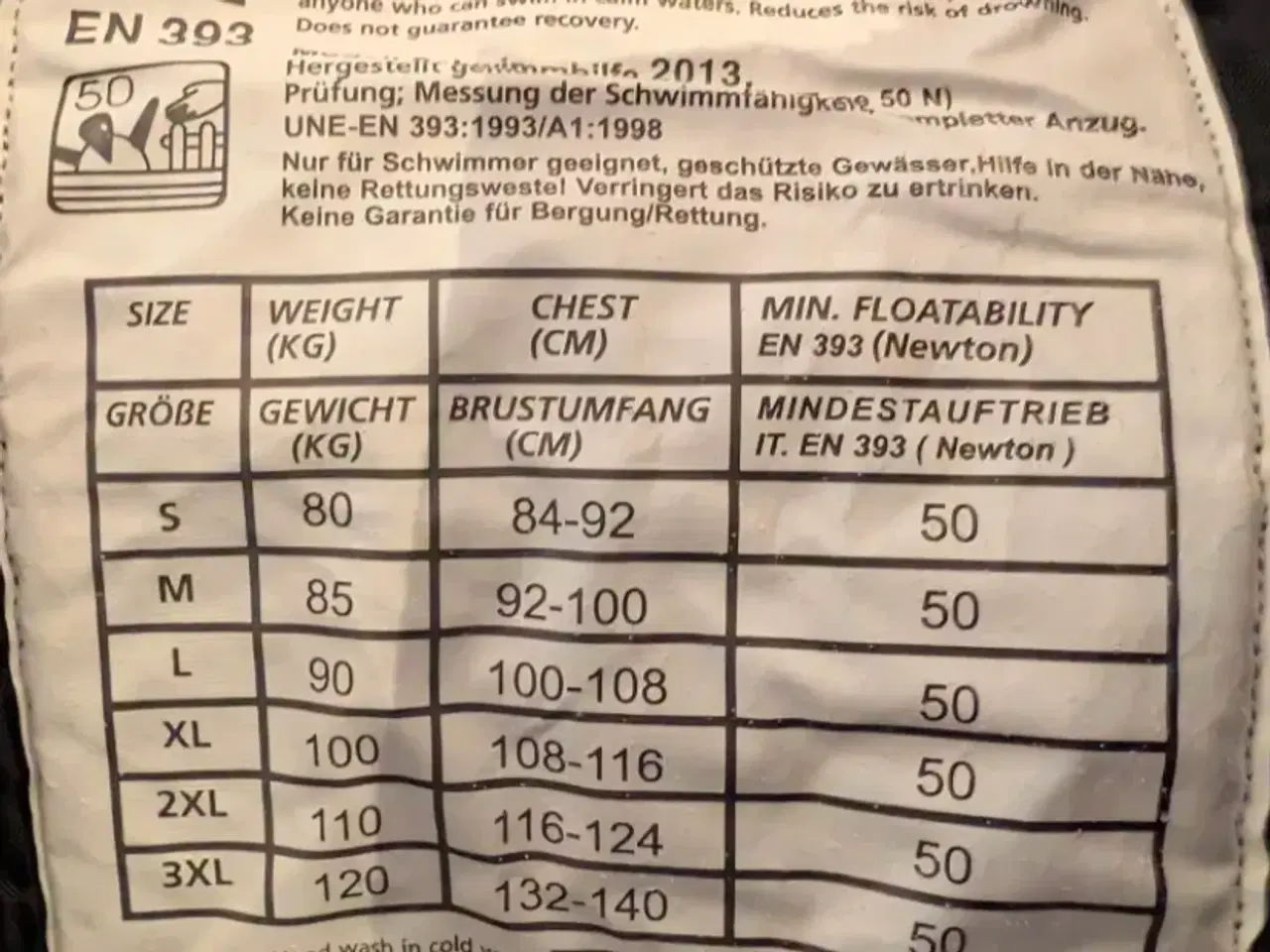 Billede 4 - flydedragt + vandtæt taske