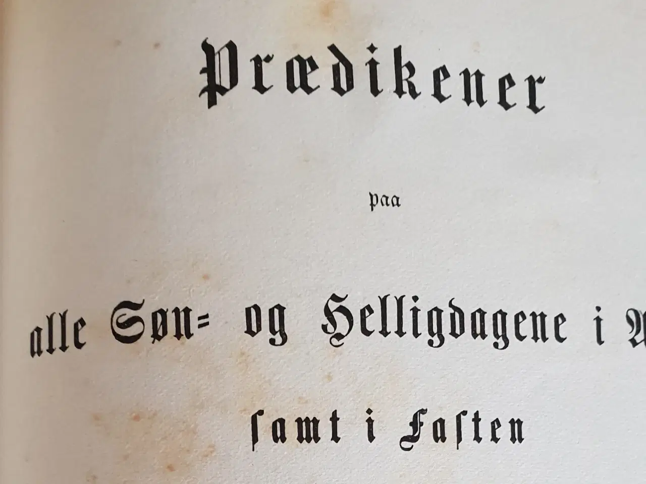 Billede 3 - D.G. Monrad: Prædikener paa alle Søn- og Helligdag
