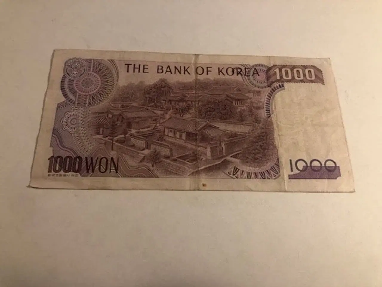 Billede 2 - 1000 Won Korea