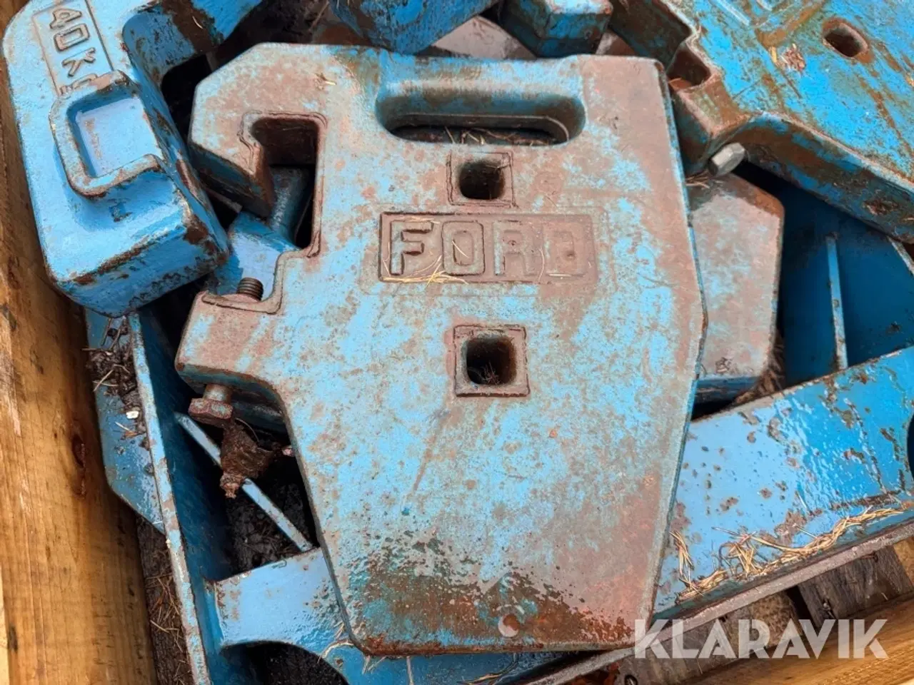 Billede 4 - Frontklodser til Ford traktor 11 styk