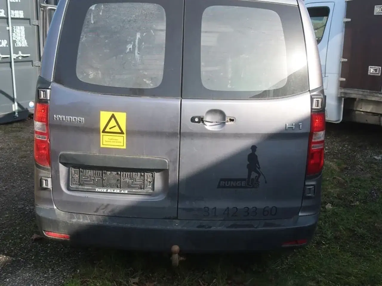 Billede 4 - Varebil HYUNDAI H1 2.5 CRDI KASSEVOGN